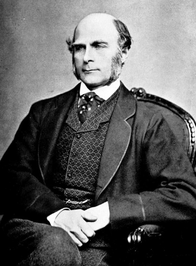 Photo of Francis Galton.